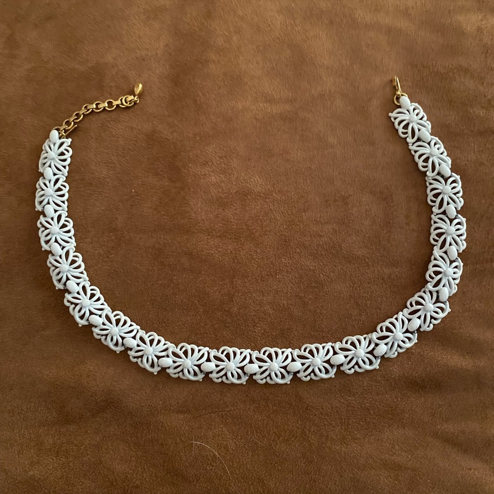 Vintage Monet Painted Choker